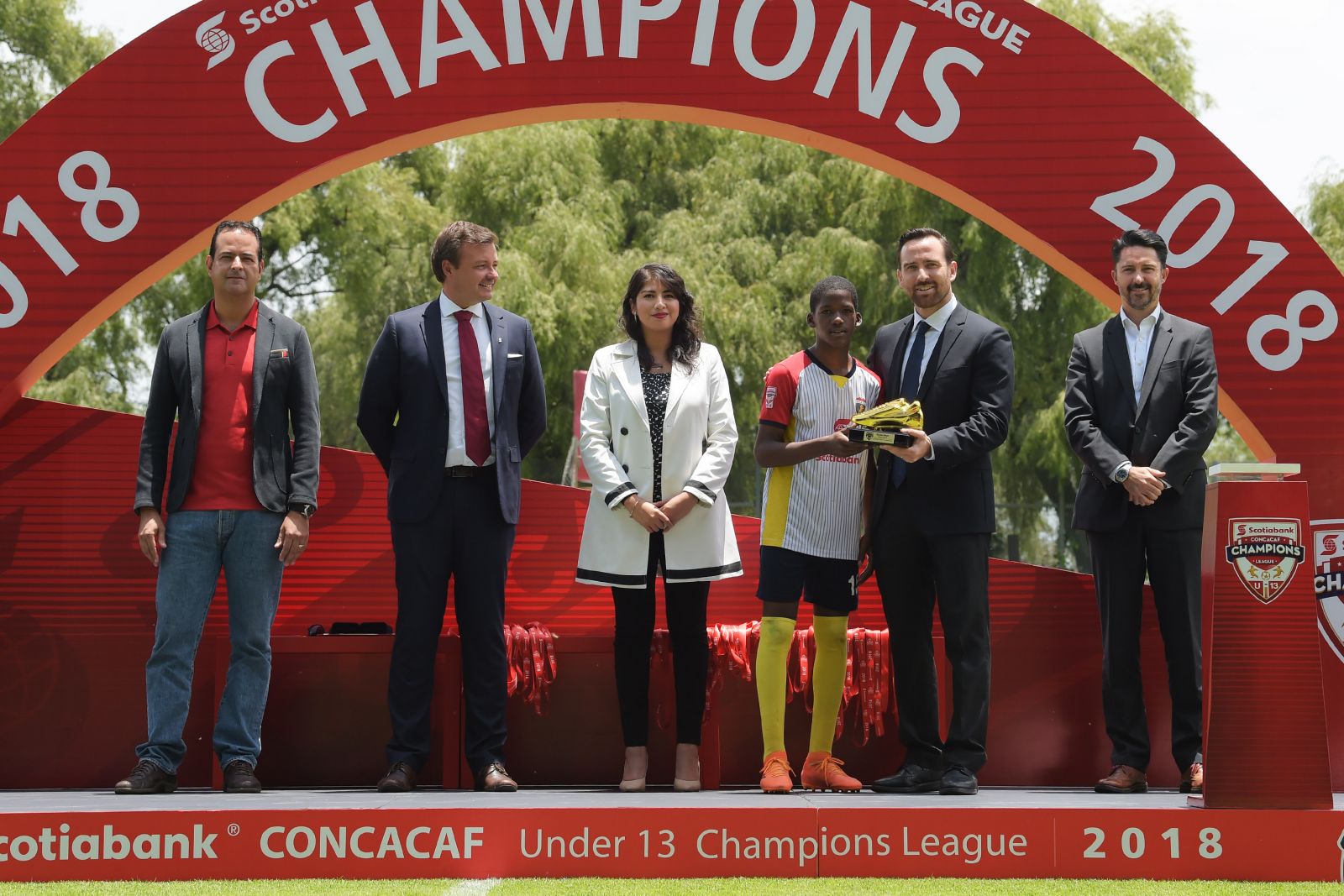 GET anunció los premios de la Liga de Campeones Sub-13 de Concacaf Scotiabank
