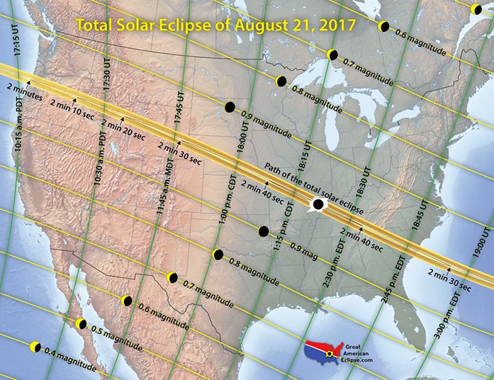 Canadá se prepara para ver el eclipse de sol del 21 de agosto