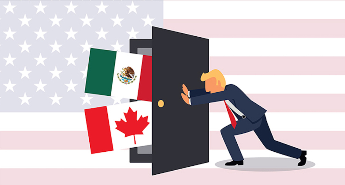 Posturas proteccionistas de EE.UU, ponen en peligro TLC con México y Canadá 
