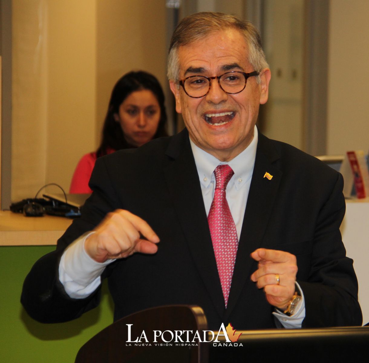 La Bienvenida al Cónsul General de Colombia en Toronto