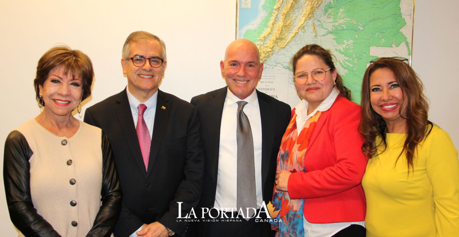 La Bienvenida al Cónsul General de Colombia en Toronto