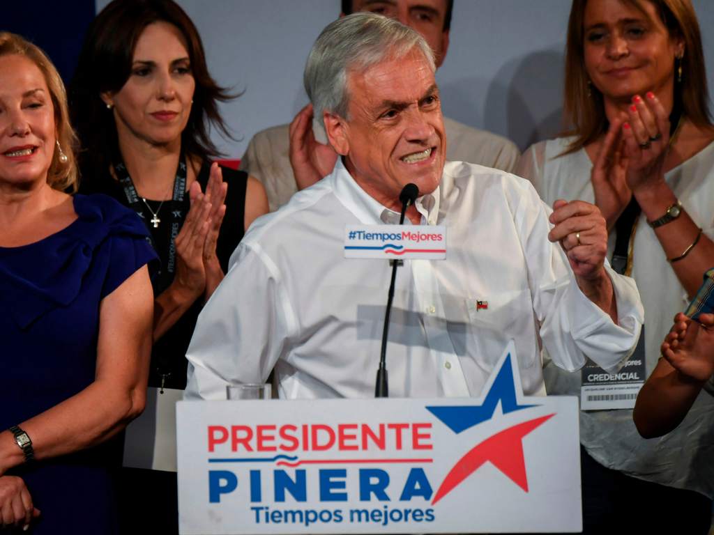 Piñera ganó en Chile, pero su camino a la Presidencia no está claro aún 