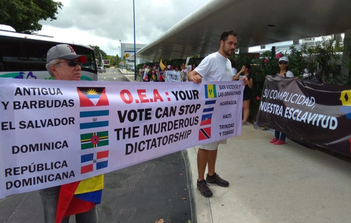 Bolivia, Nicaragua, Ecuador y el caribe, “salvan” en la OEA al Gobierno de Venezuela