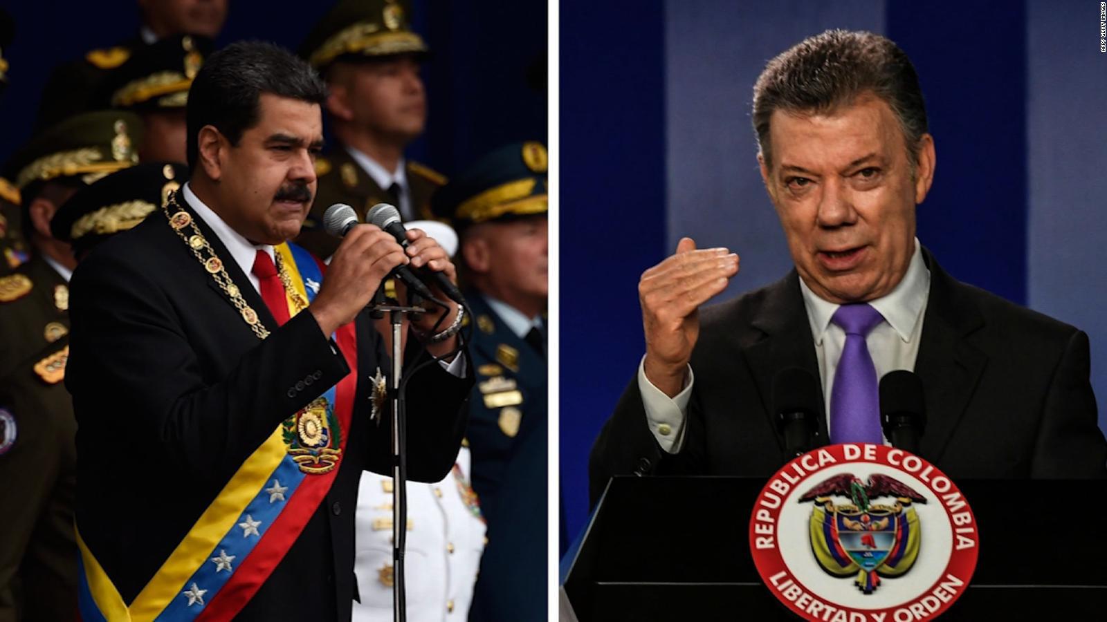 Maduro dice que ya tiene las pruebas contra el presidente de Colombia 