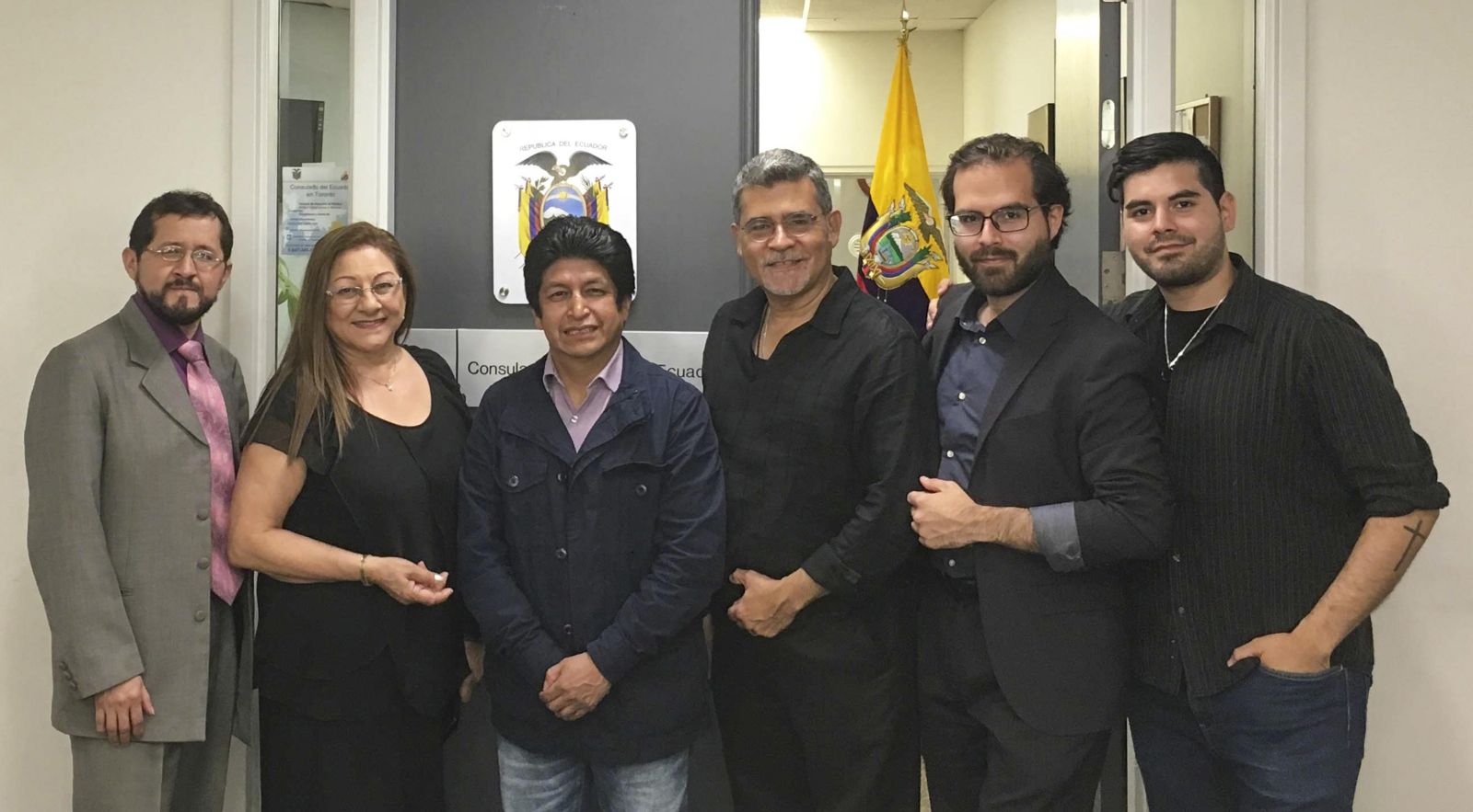 Exposición de fotografía en el Consulado de Ecuador