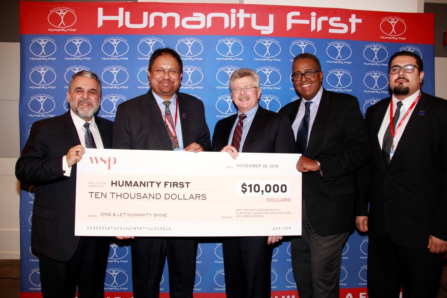 Éxito total de la cena para recaudar fondos de Humanity First  en el GTA