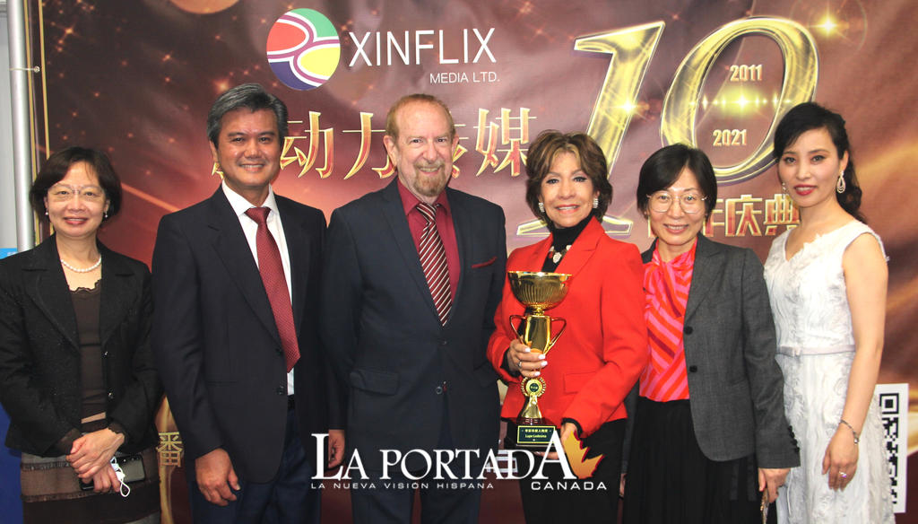 En el aniversario Xinflix, destacan a Lupe Ledesma por su liderazgo como empresaria  