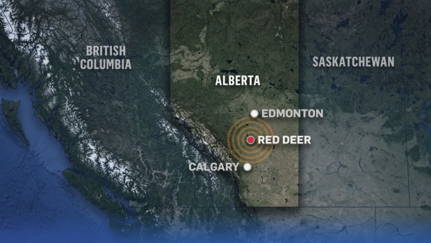 Fuerte temblor de tierra sacudió las praderas de Alberta