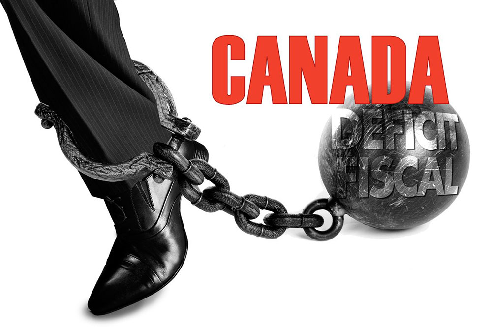 Déficit del presupuesto del  Gobierno de Canadá ya llega a los 11 mil millones 