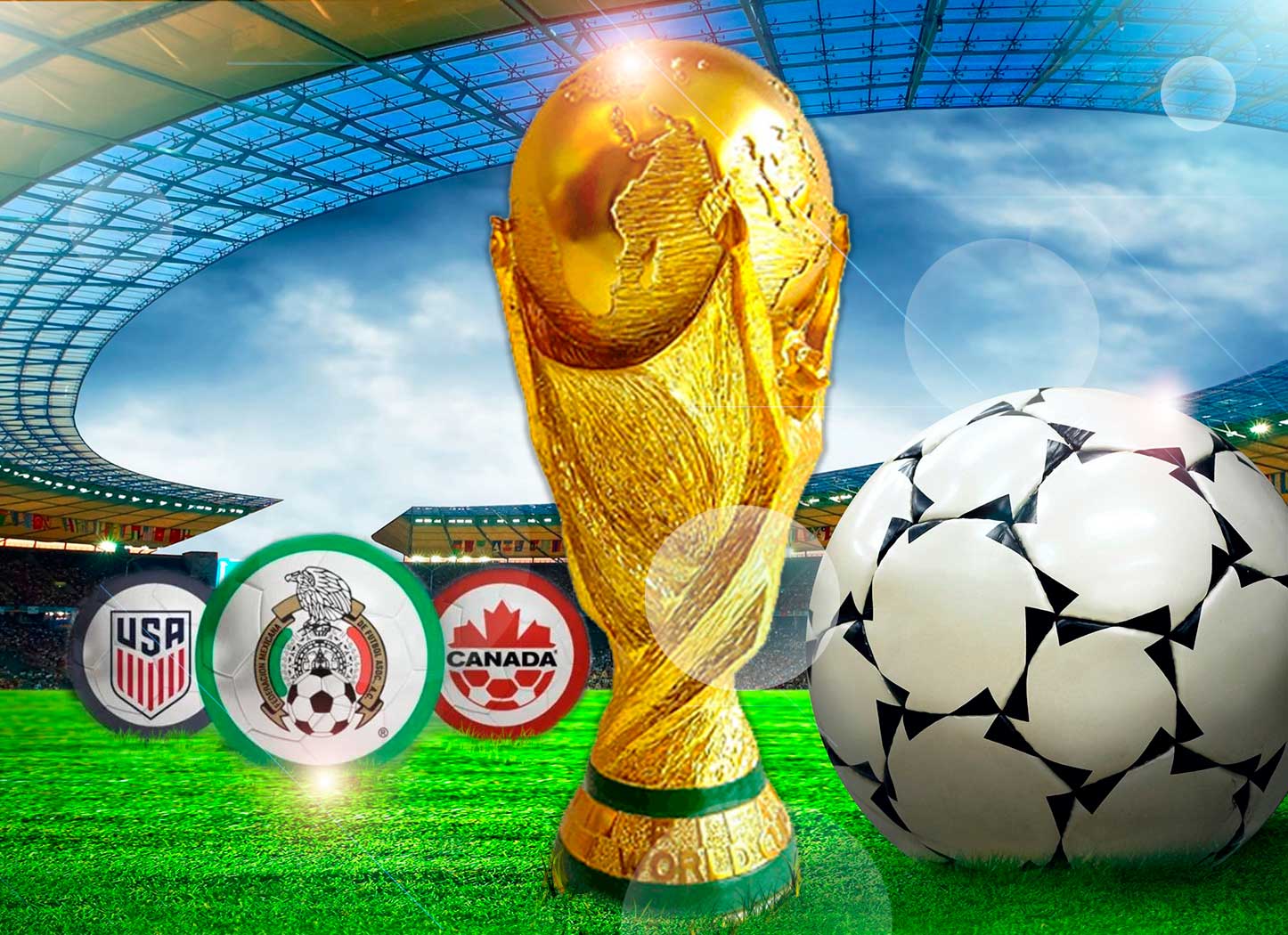Canadá junto a EE.UU., y México, se quedarían con el Mundial del Futbol del 2026
