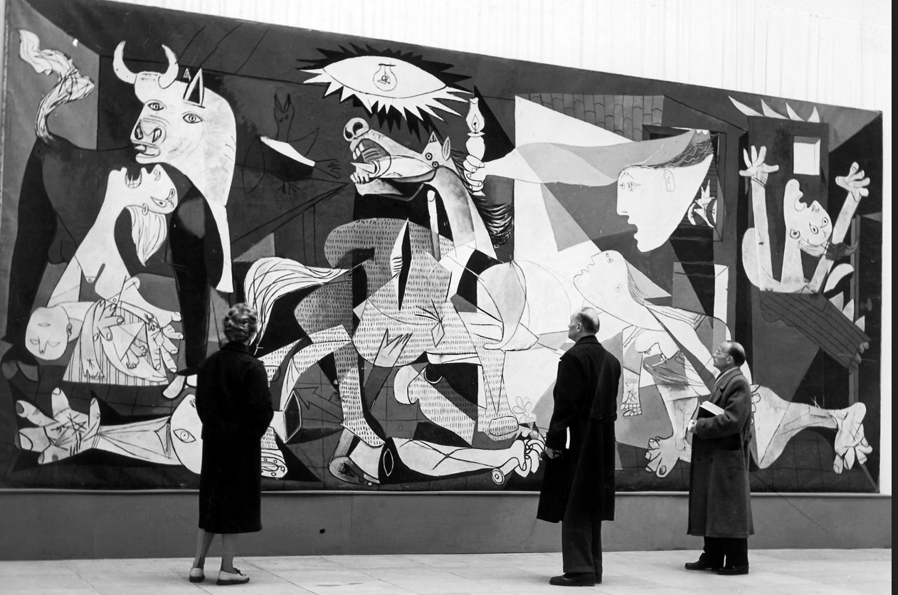 Uno de los más reconocidos, Pablo Picasso creador junto a George Braque del movimiento Cubista. 