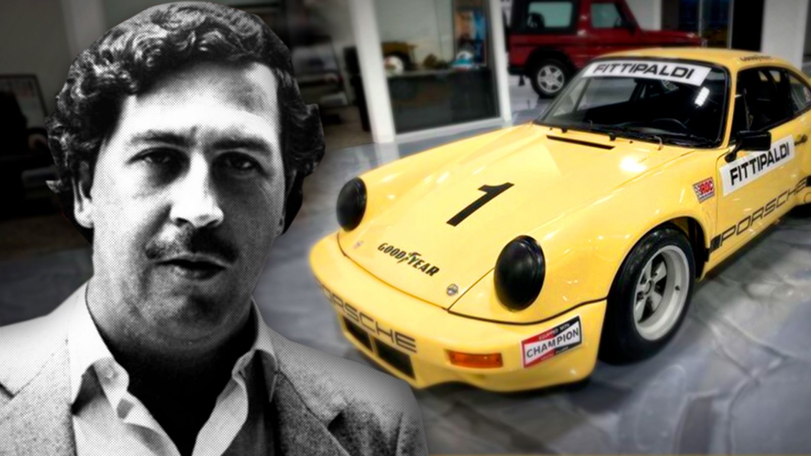 El Porsche de Pablo Escobar se está subastando por más de 2.2 millones de dólares 