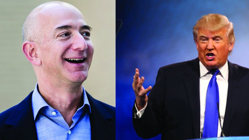 Amazon se enfrenta a Trump por millonario contrato de seguridad que le quitaron