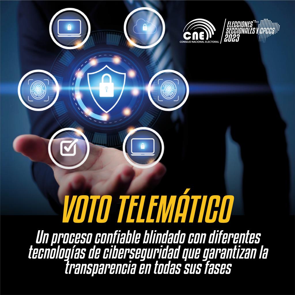 Ecuatorianos en el exterior pueden inscribirse para la votación Telemática 2023