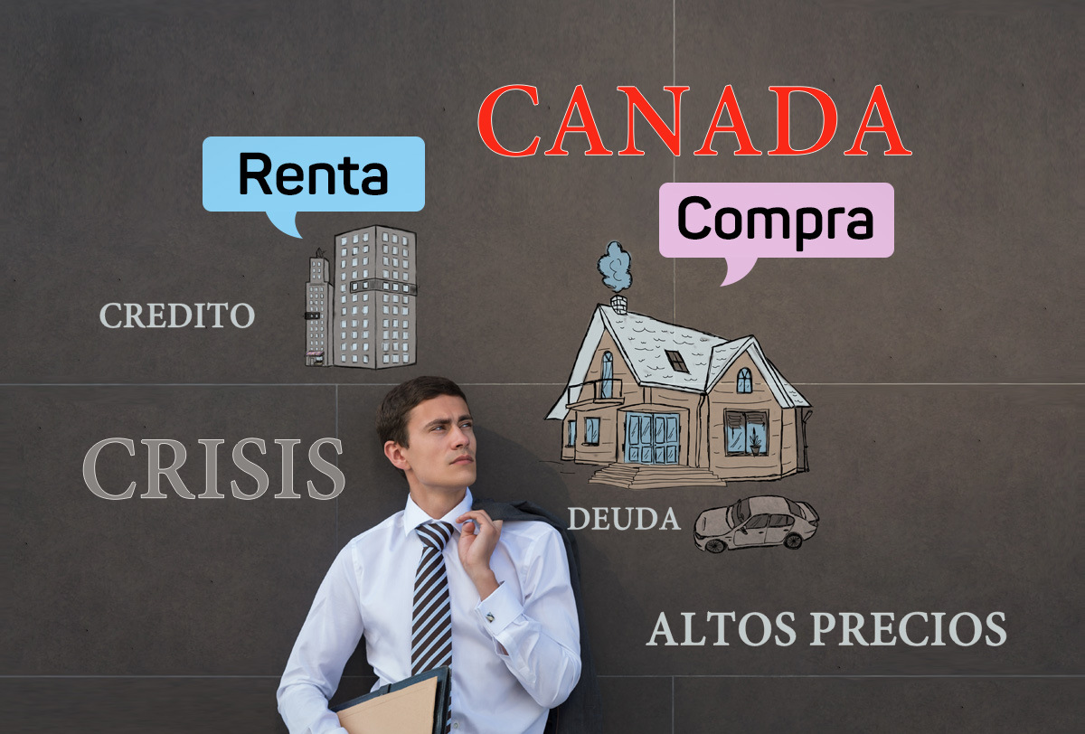 Crisis por alto costo de las viviendas en Canadá, toco fondo. Así la enfrentarían los lideres políticos 
