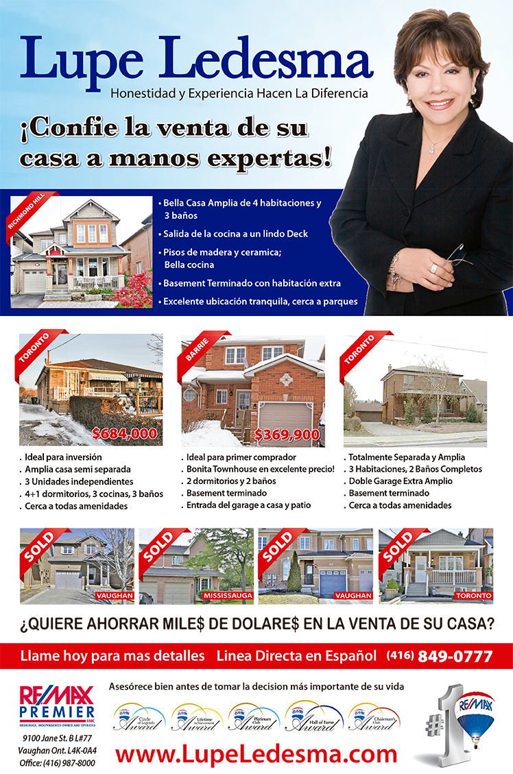 Lupe Ledesma - ¡Confie la venta de su casa a manos expertas! 