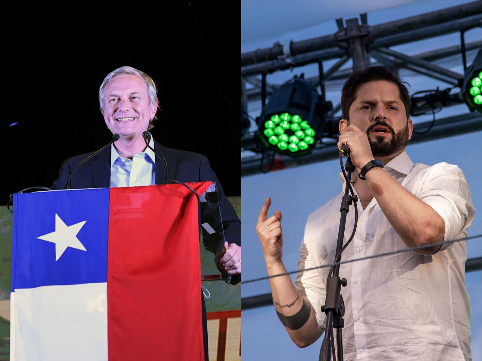 Encuesta revela la fuerte disputa por la presidencia de Chile. El país esta polarizado 