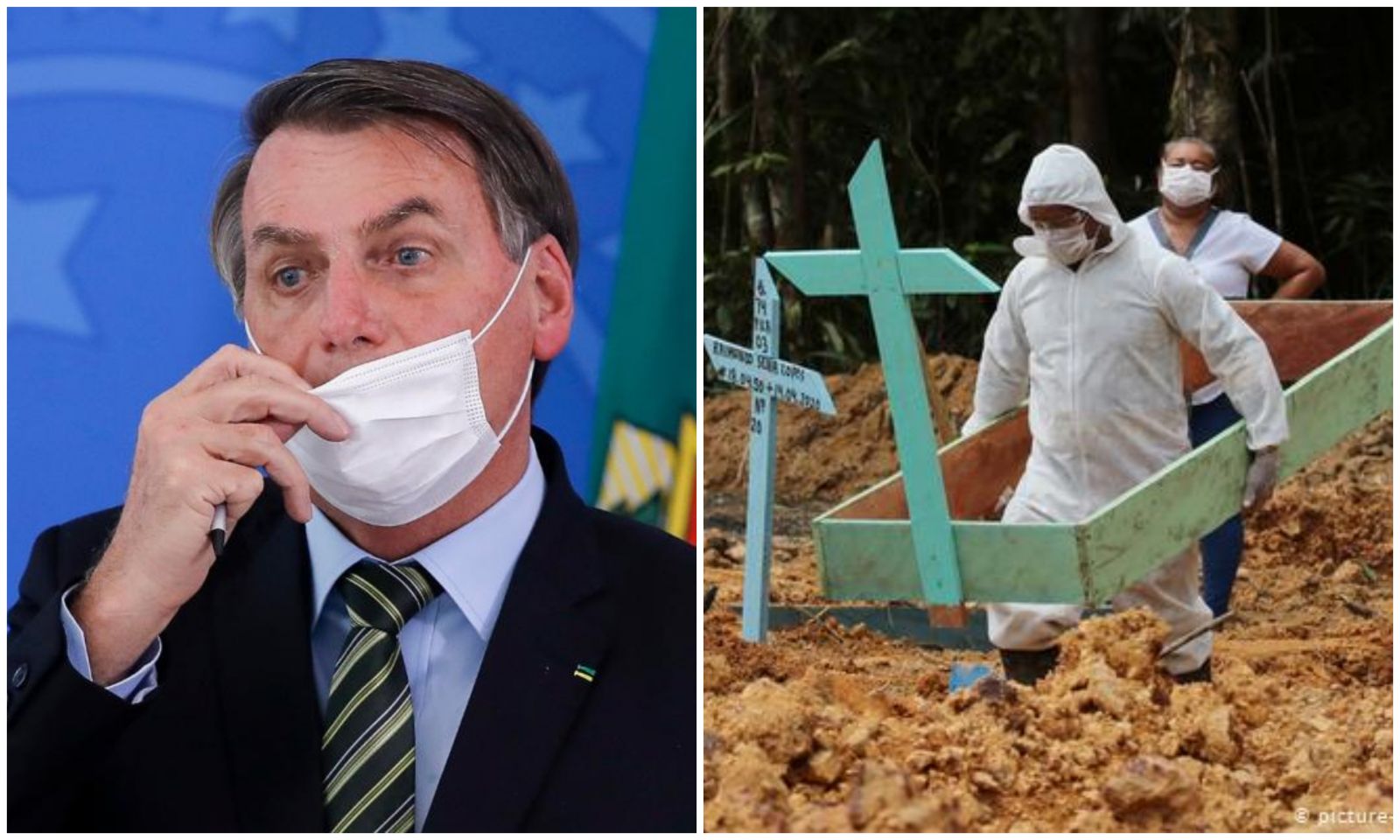 Crecen protestas por mal manejo de la pandemia en Brasil, mientras Bolsonaro militariza el Gobierno 