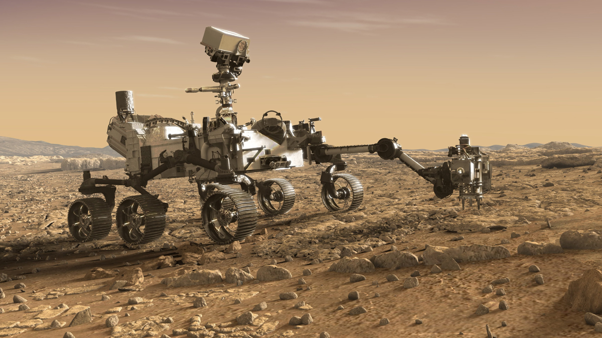 Robot explorador llega a Marte en busca de señales de vida similares a la tierra 